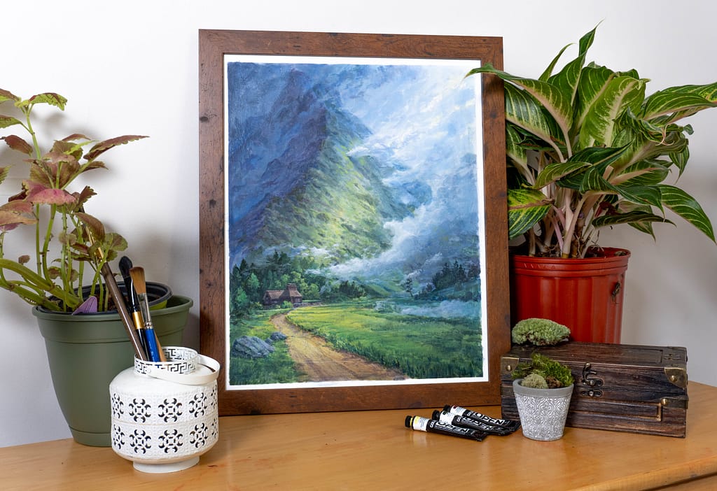 What is "Open Acrylic Paint?" 3 Open Acrylic Painting - Justin Donaldson